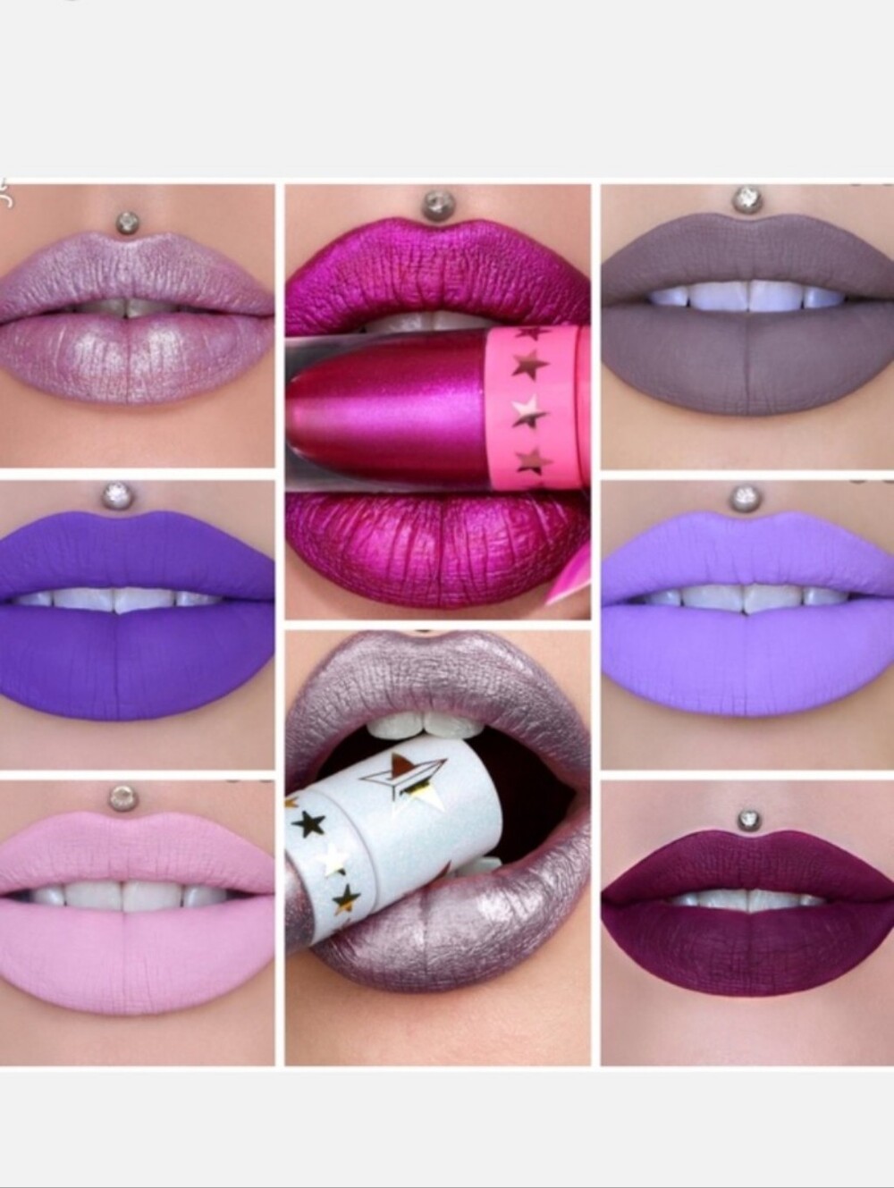 Jeffree Star Cosmetics Blood Lust Queen B**ch Mini Velour Liquid Lipstick Set - Picture 2 of 8